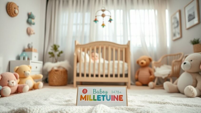 De eerste lachjes, stapjes en woordjes van je baby koesteren