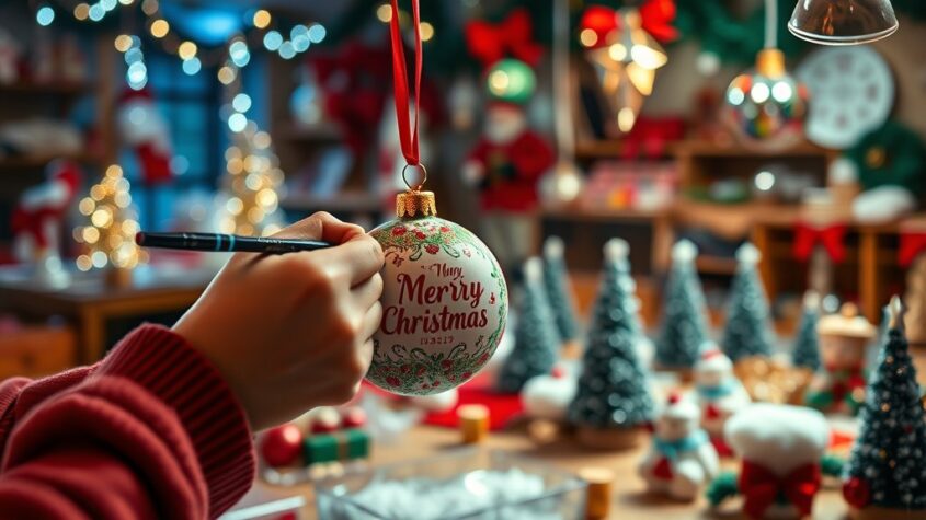 Voeg een persoonlijk tintje toe aan je kerstdecoraties